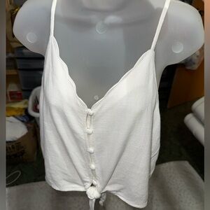 Elegant White Women's Top
